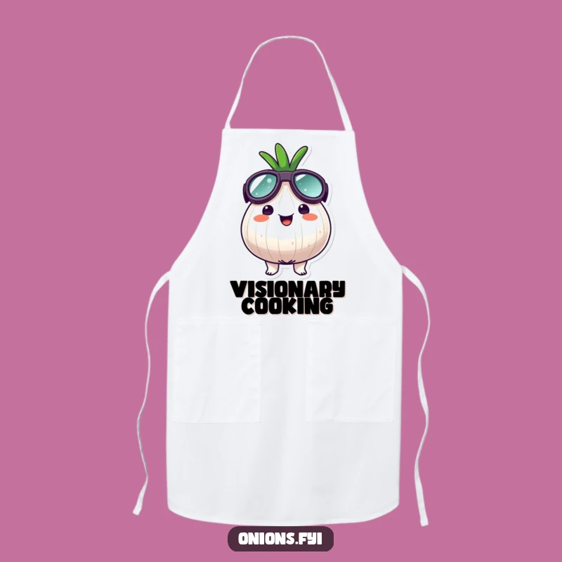Funny Goggle Onion Apron - Cook with Adventure and Joy