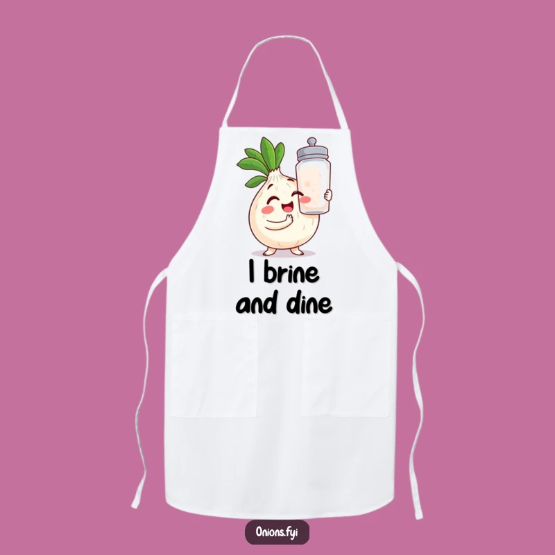 Funny Onion Apron: A Hilarious Kawaii Chef Gift for Cooking Fun