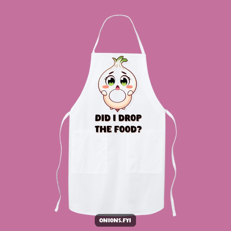 Funny Onion Ring Apron - Kitchen Oops Gear, Perfect Funny Gift!