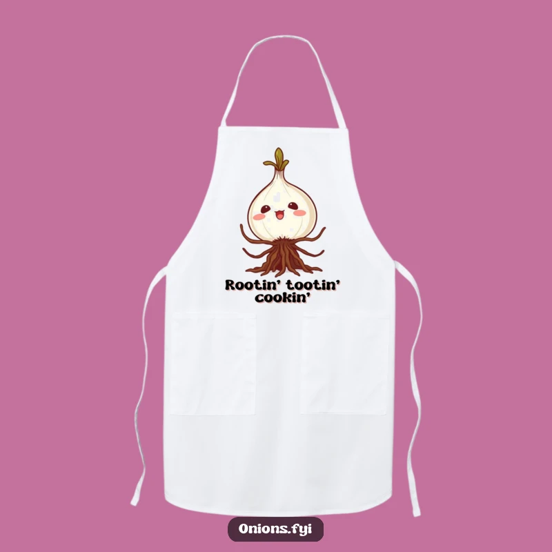 Funny Kawaii Onion Caper Apron Cook and Laugh with This Hilarious Kitchenwear