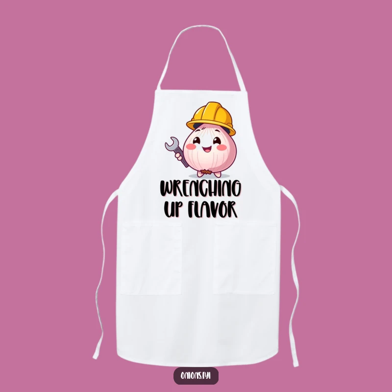 Funny Chef Onion Apron: Protect Your Clothes with Humor