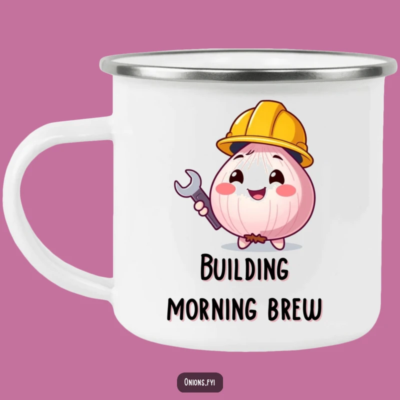 Funny Outdoor Onion Mug: Adventure-Ready & Hilarious Camp Gift