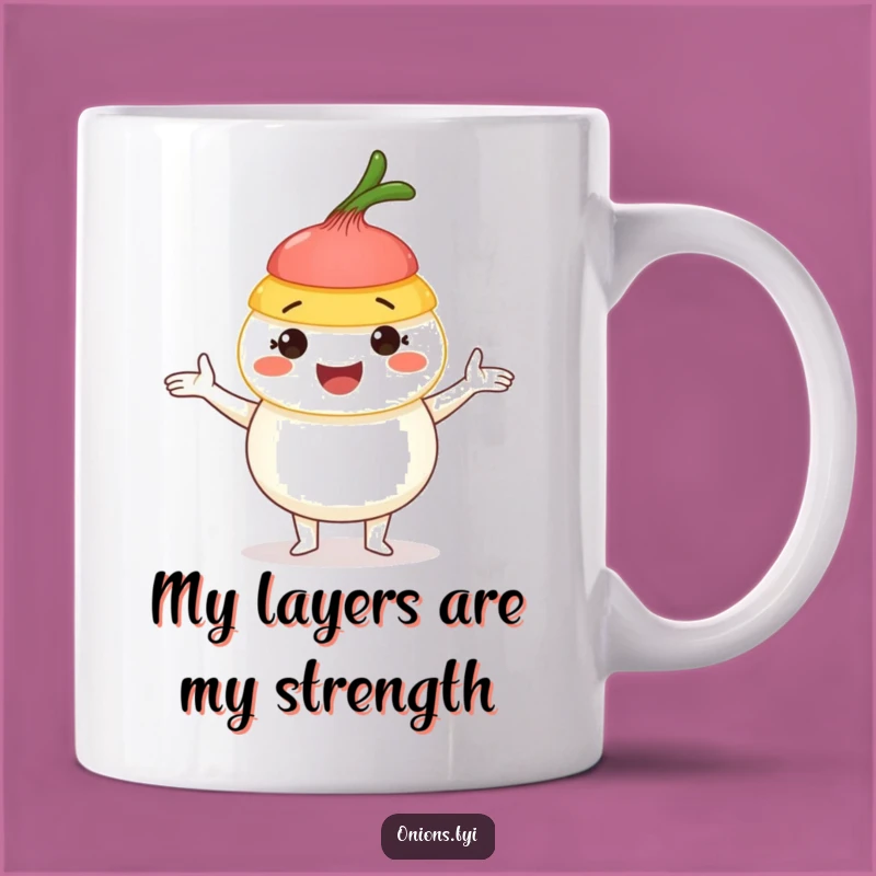 Funny Onion Juggling Mug: A Hilarious Chef Gift for Onion Lovers