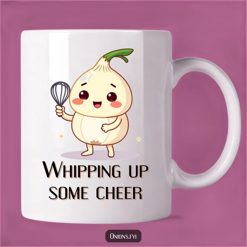 Funny Onion Whisking Concoction Mug: Hilarious Chef Gift for Kitchen Enthusiasts