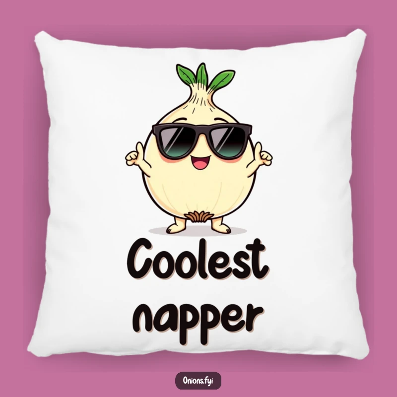 Funny Kawaii Onion Pillow: Cozy Cushion for Cool Comfort