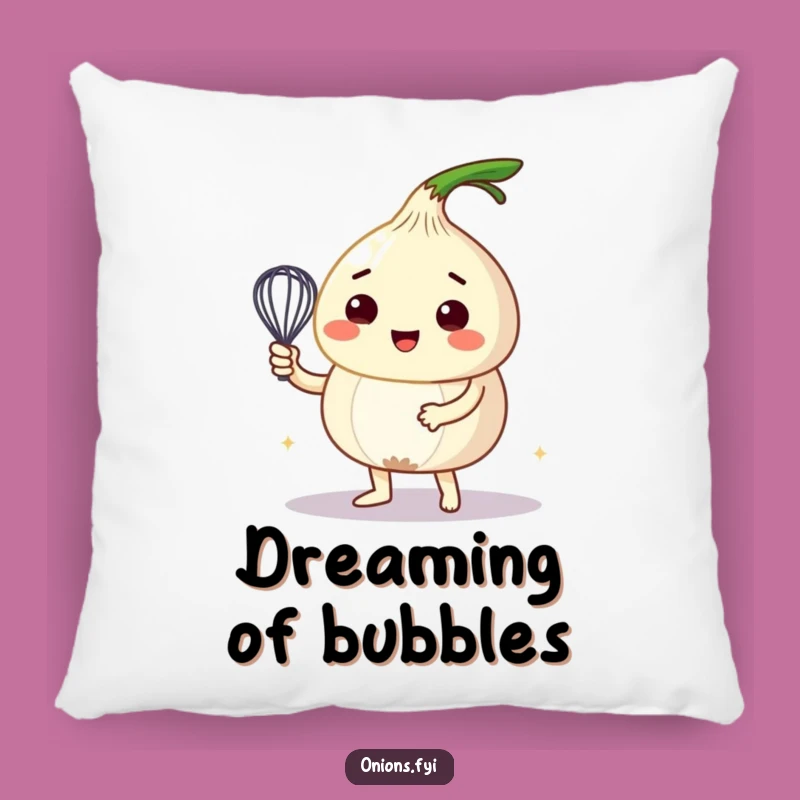 Funny Onion Whisking Pillow: Cozy Comfort for the Culinary Enthusiast Gift