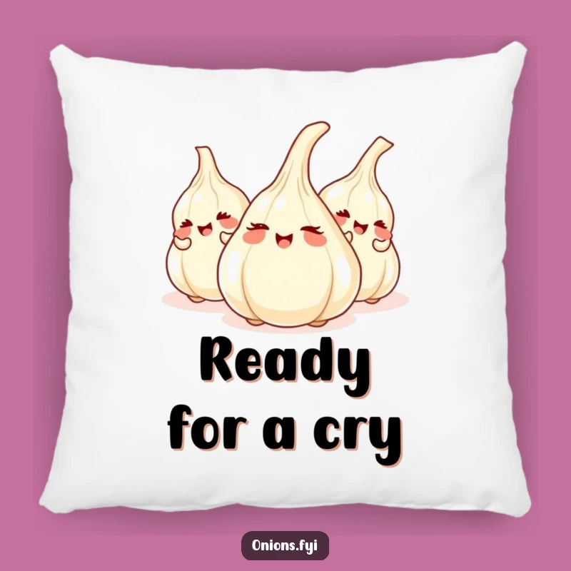 Funny Onion Hide-and-Seek Pillow: Giggling Veggies, Cozy Garlic Hideout Comfort