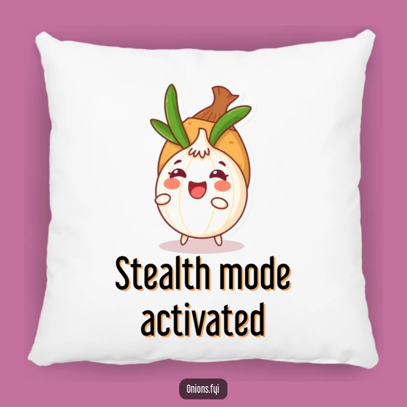 Funny Onion Hide-and-Seek Pillow: Cuddle Up with Comedy and Comfort