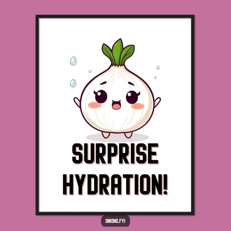 Funny Digital Art: Onion Droplet Juggler, Printable Busy Life Decor, Unique Gift