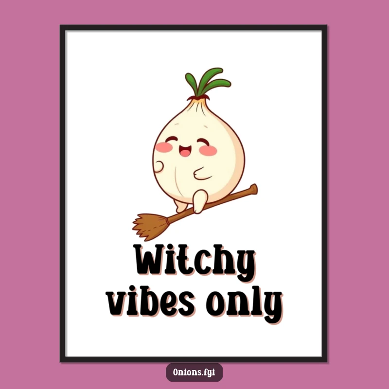 Funny Kawaii Onion Digital Art - Instant Magic & Fun, Perfect Gift!