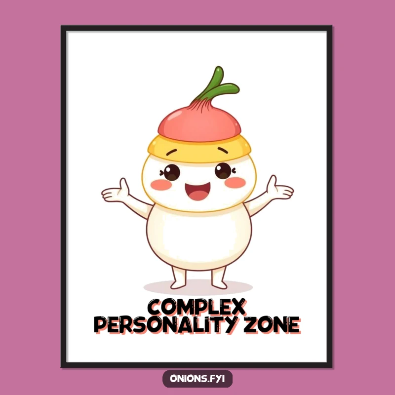 Funny Onion Juggling Digital Art: Instant Laughs with This Onion Print!