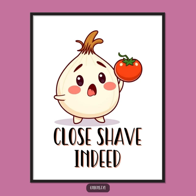 Funny Onion Vegetable Dodge Digital Art - Instant Hilarious Wall Decor Gift