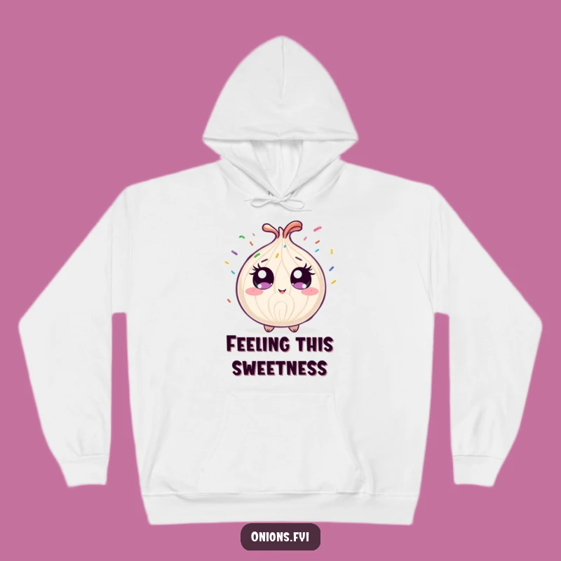 Funny Sweet Onion Hoodie: Cozy & Hilarious Sprinkle Comfort