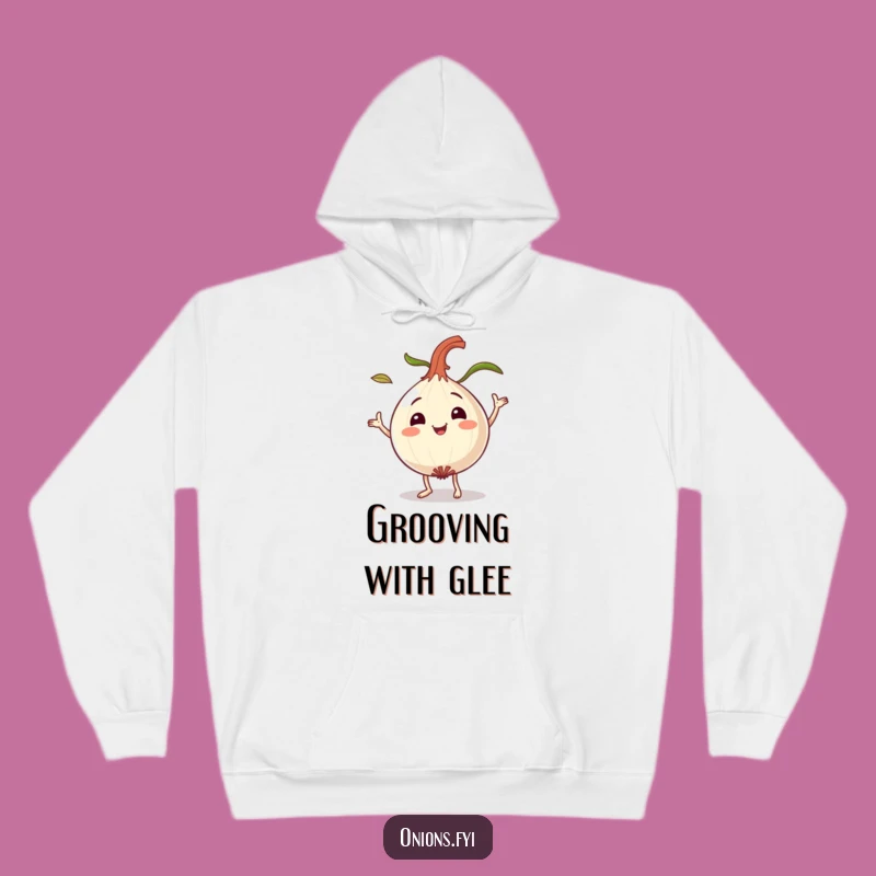 Funny Dancing Onion Hoodie - Cozy Comfort for Your Inner Dancer