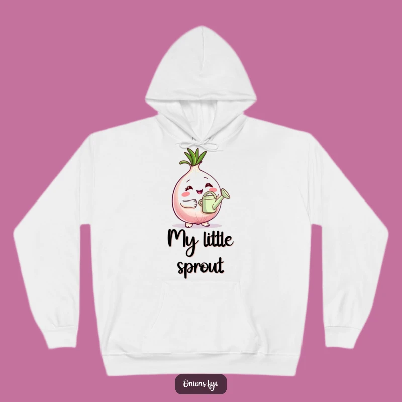 Funny Gardener Hoodie: Proud Onion Humor, Cozy Plant Lover Gift!