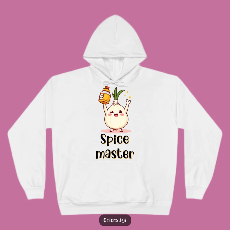 Funny Golden Spice Onion Hoodie - Cozy Comfort for Culinary Kings