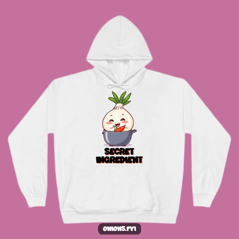 Funny Mischief Onion Hoodie - Cozy Secret Spice Gear for Cooks