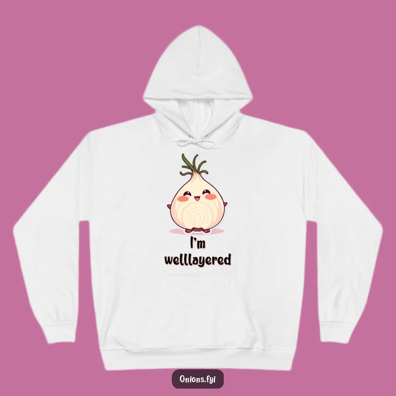 Funny Proud Onion Hoodie - Cozy Layered Confidence Gear