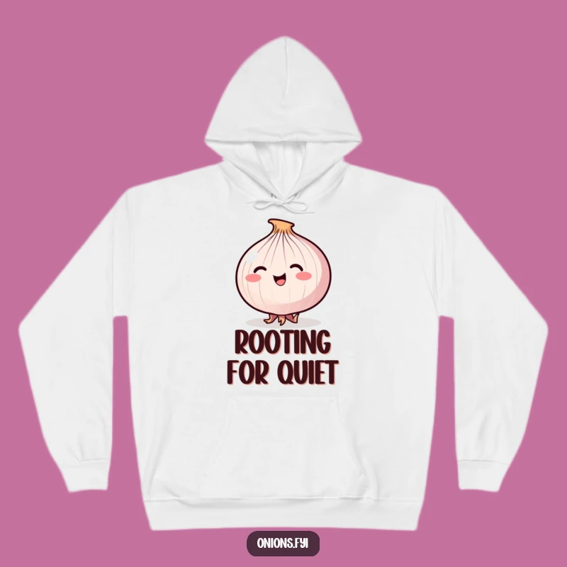 Funny Stealthy Onion Tiptoe Hoodie - Cozy Comfort for Quiet Missions