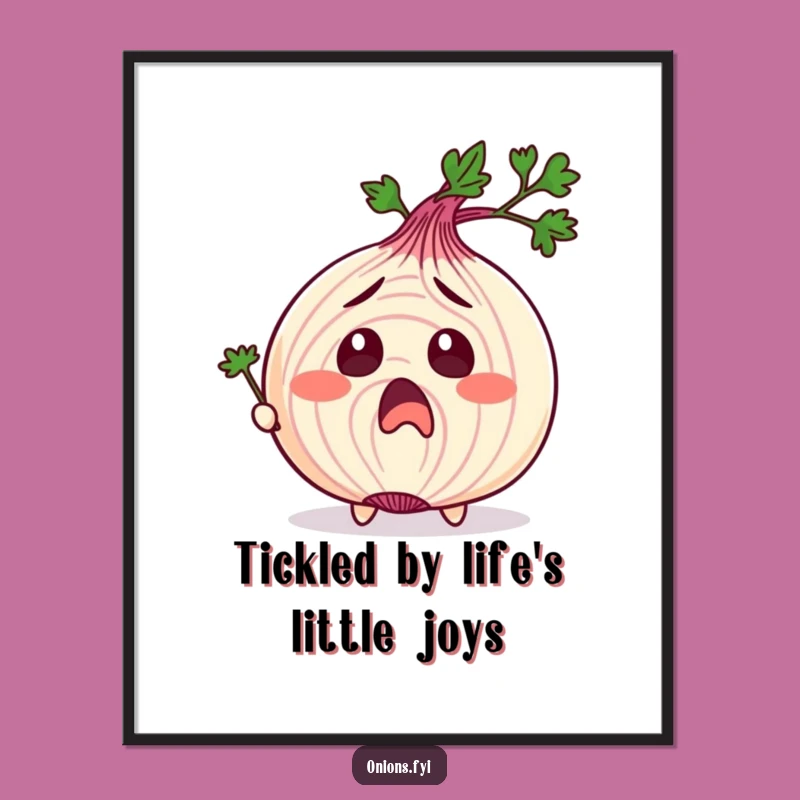 Free Printable Wall Art: Parsley Tickle Fun - Funny Downloadable Art for Laughs