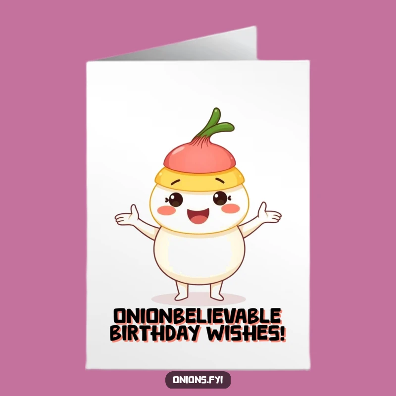 Free Printable Birthday Card: Funny Onion Juggler for a Hilarious Downloadable Gift