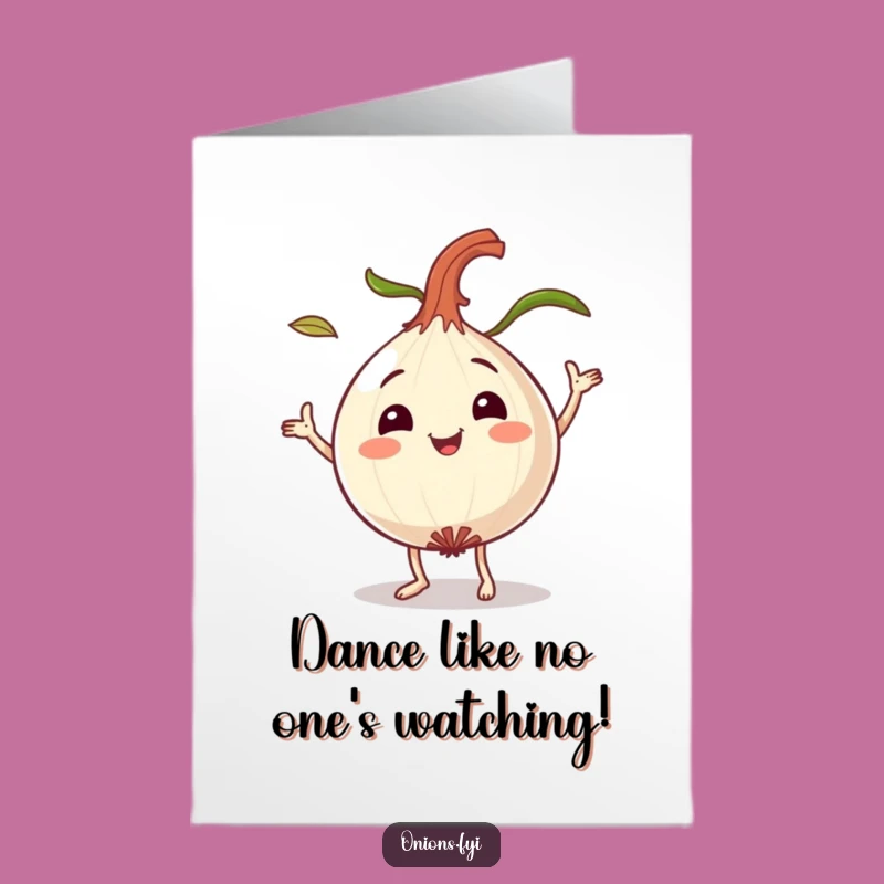 Free Printable Onion Congratulations Card - Dancing Leaves Downloadable Celebration