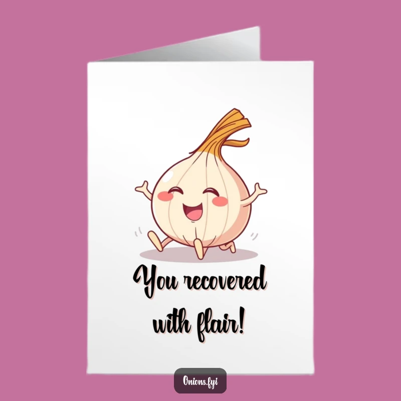 Free Printable Funny Onion Congratulations Card - Flourishing Fall Downloadable