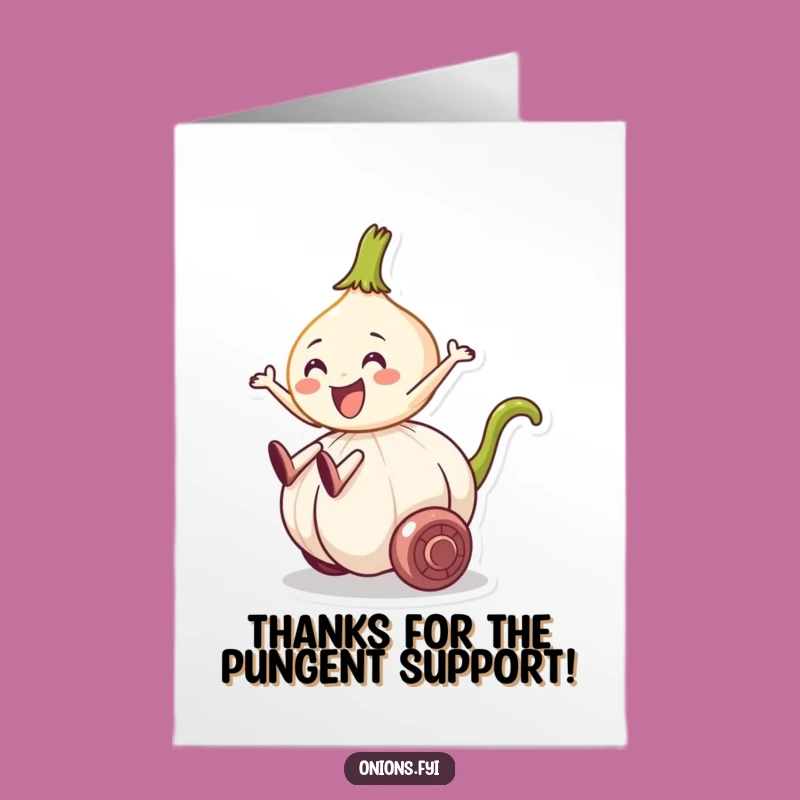 Free Printable Thank You Card: Veggie Ride Character Funny Downloadable Gift