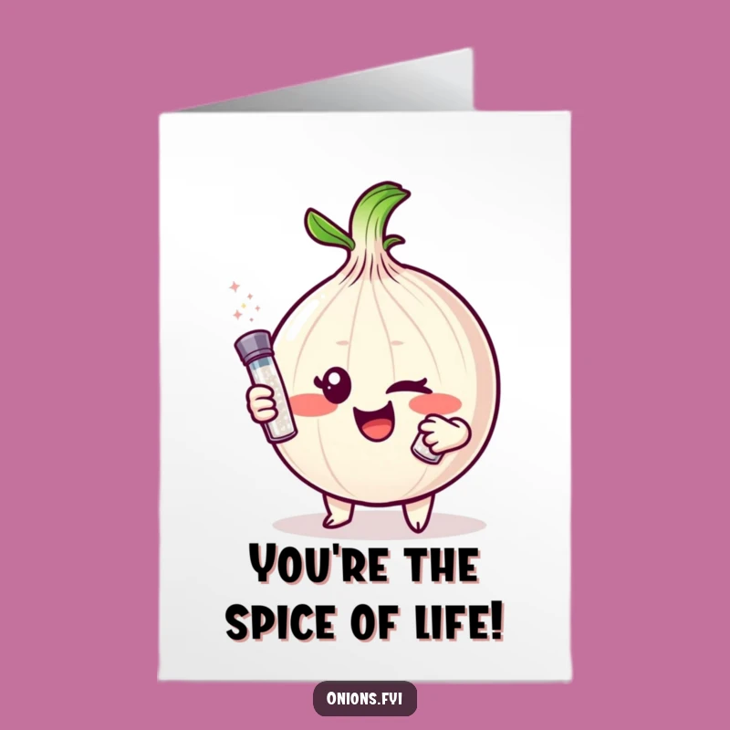 Free Printable Thank You Card: Winking Onion & Salt - Downloadable Gratitude