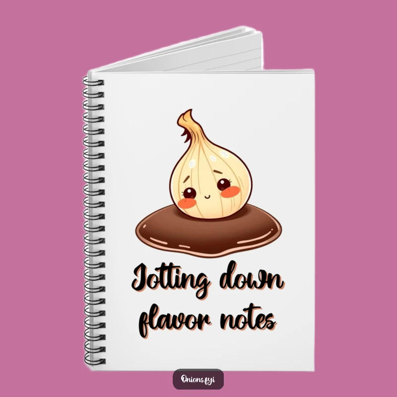 Funny Onion Exploring Soy Sauce Notebook: Jot Down Ideas with Humorous Flair Gift