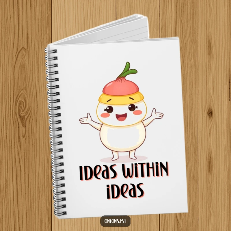 Funny Onion Juggling Notebook: A delightful onion character juggling, perfect for capturing thoughts and inspiring giggles.