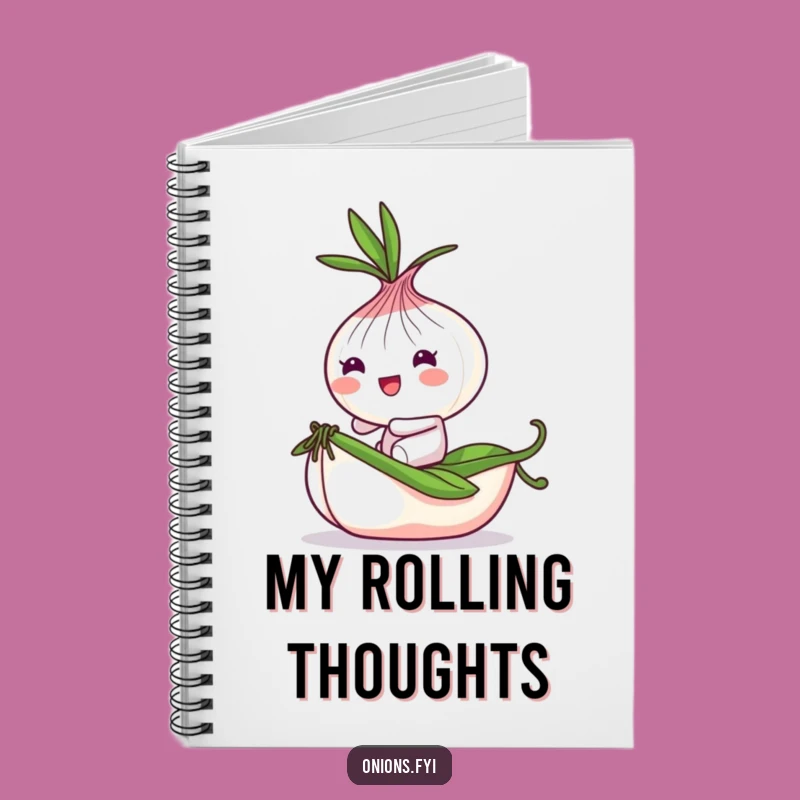Funny Onion Pea Rider Notebook: Jot Down Adventures with This Whimsical Journal