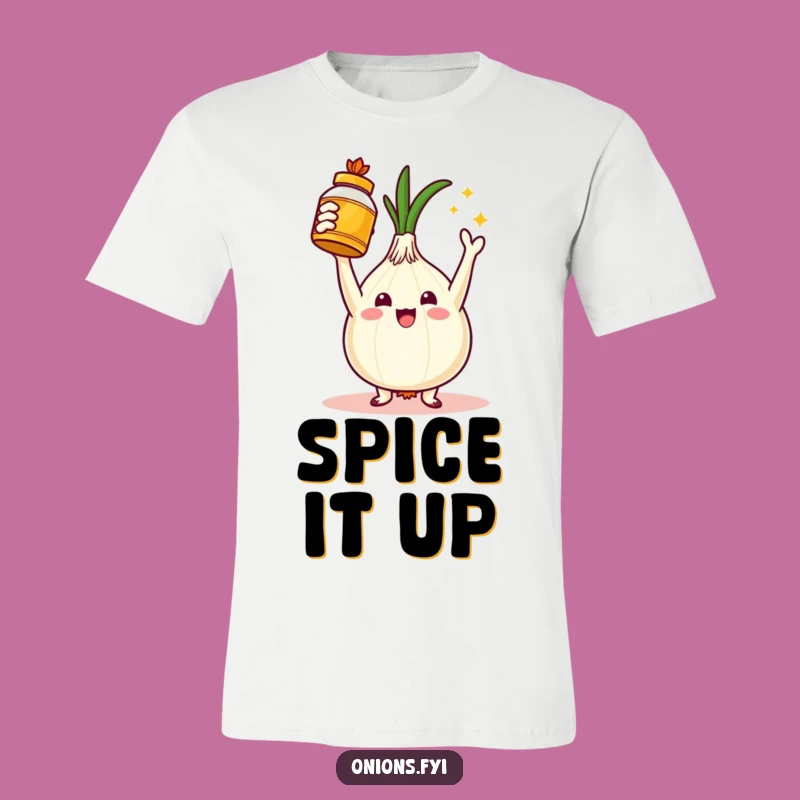 Funny Golden Spice Onion T-Shirt - Master of Flavor!