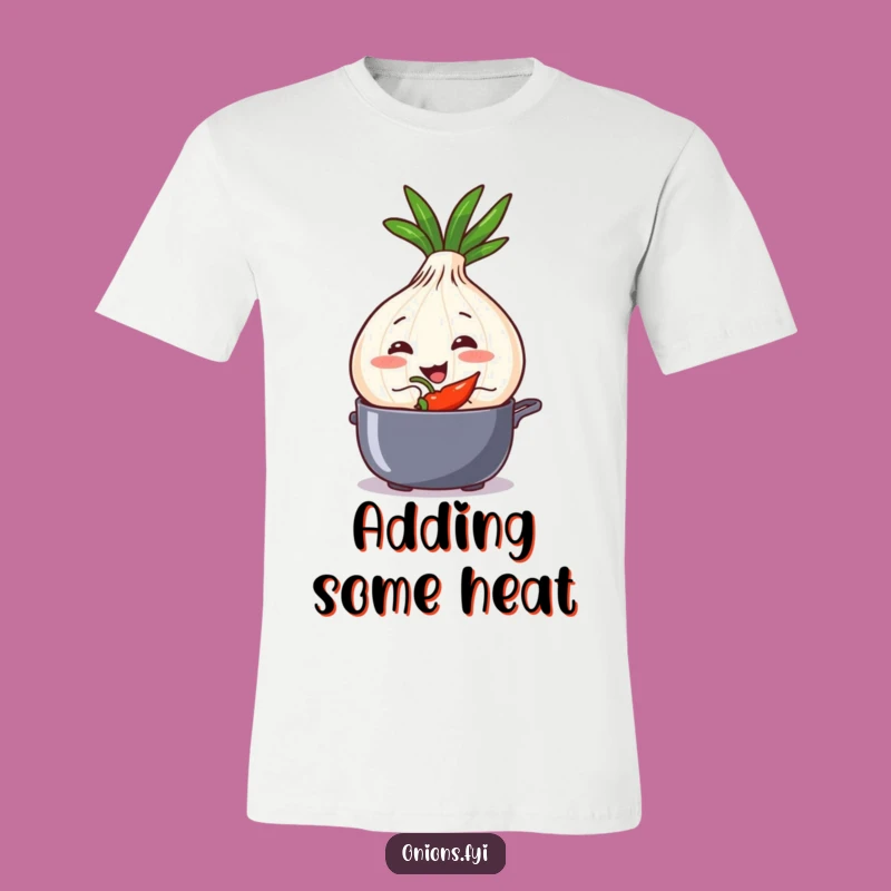 Funny Mischief Onion T-Shirt - Sneaky Veggie Spice Tee for Foodies