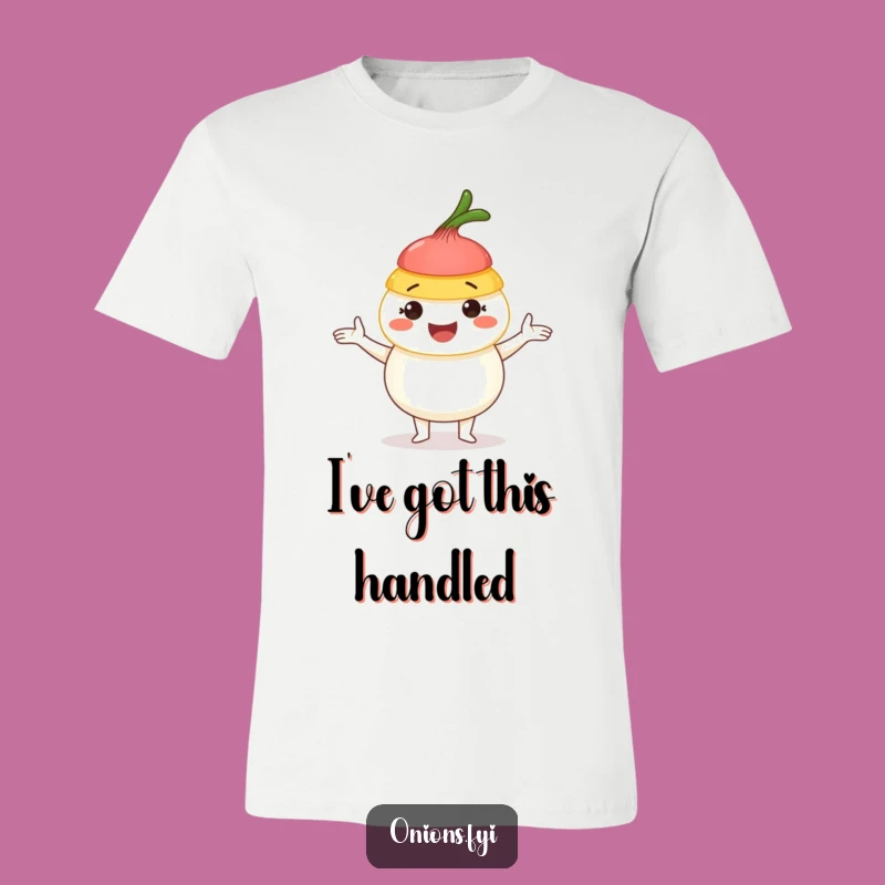 Funny Onion Juggling T-Shirt: Wear Your Love for Onions with Humor!