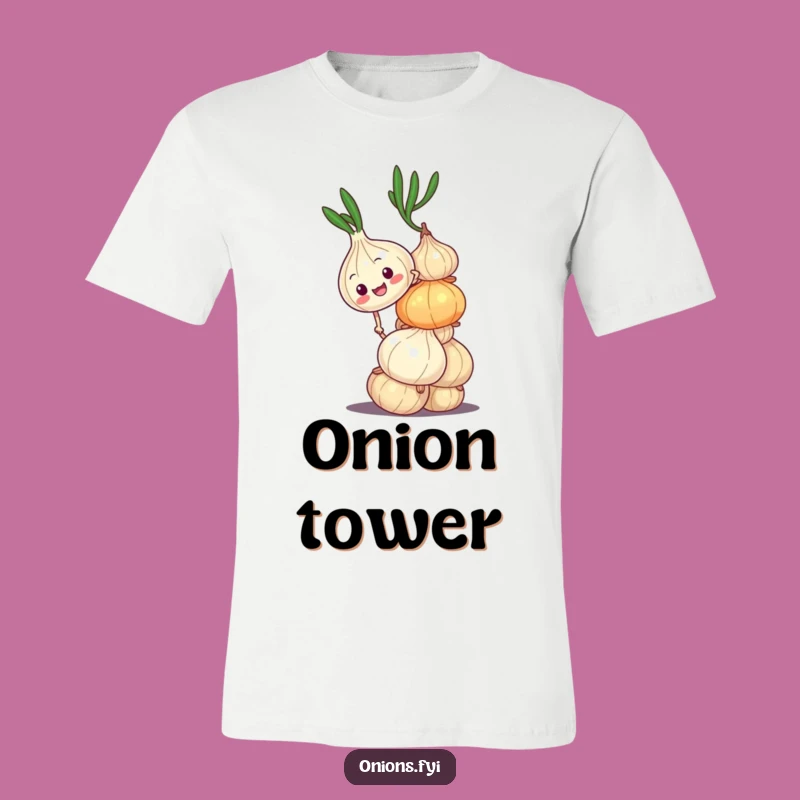 Funny Wobbly Onion Life T-Shirt - Keep Climbing!