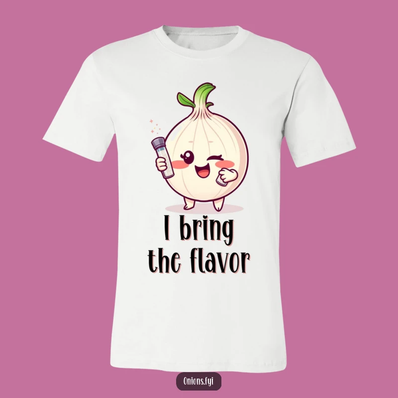 Funny Onion Wink T-Shirt: Sassy Gift for Onion Lovers with a Salty Sense of Humor
