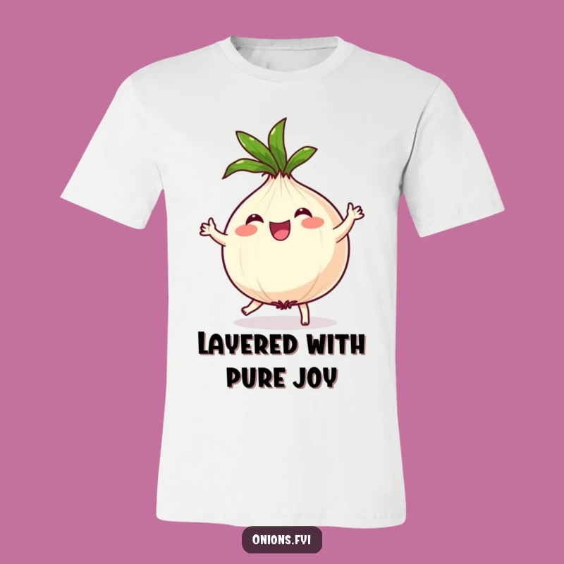 Funny Onion Dance T-Shirt: Groovy Gift for Anyone with a Funky Sense of Humor
