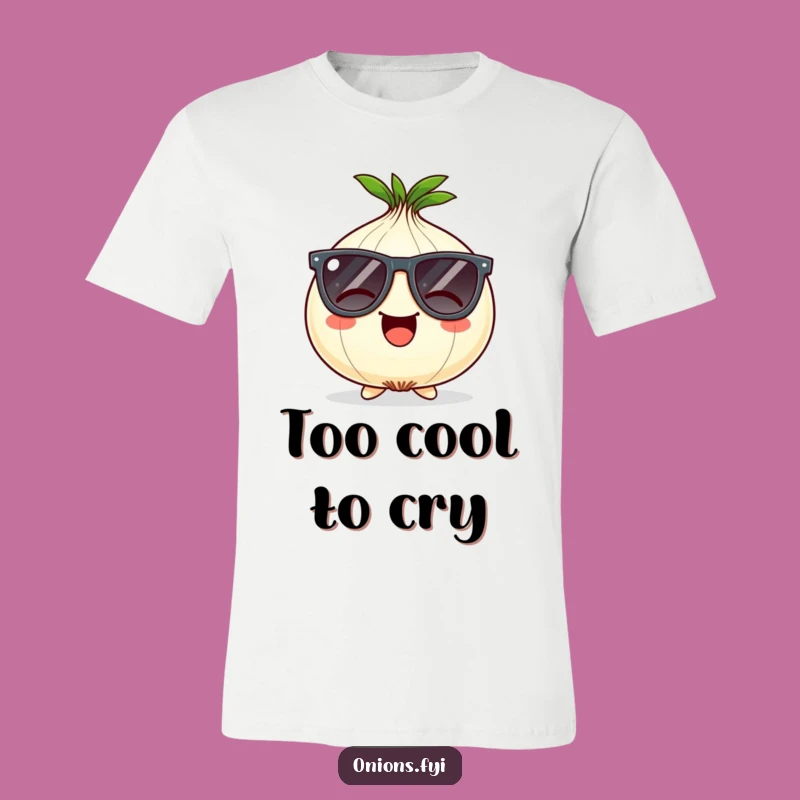 Funny Onion Sunglasses T-Shirt: Stay Cool & Laugh with This Hilarious Gift Tee