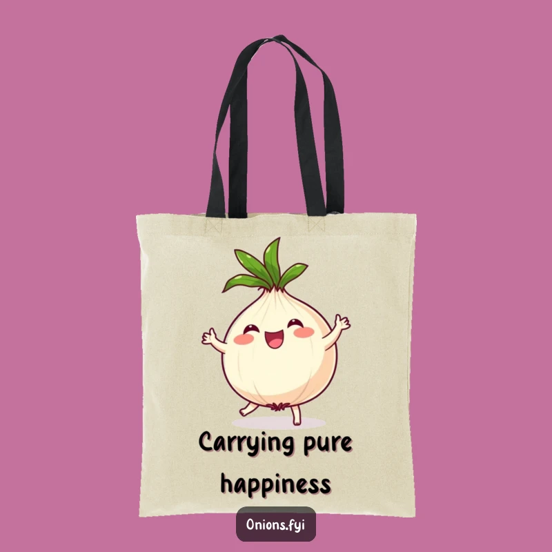 Funny Onion Dance Tote Bag: Carry Your Moves and Your Laughs, Great Gift