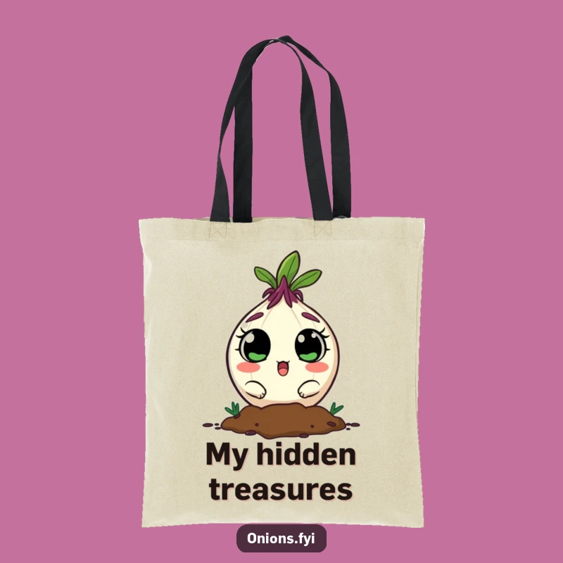 Funny Surprised Onion Tote Bag - Carry Your Surprises in Style!